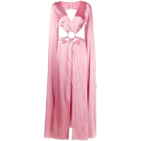 Cult Gaia Jasmin Gown in Shell Pink Small New Womens Long Maxi Dress - Picture 12 of 17